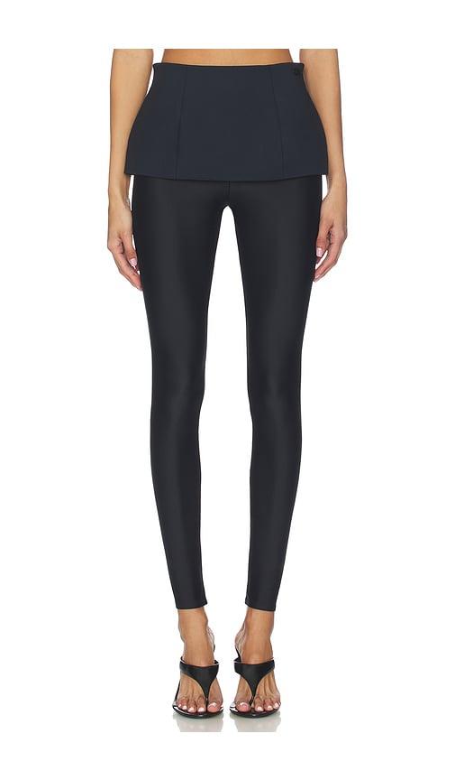 Diesel Hour Bond Legging in Black by DIESEL