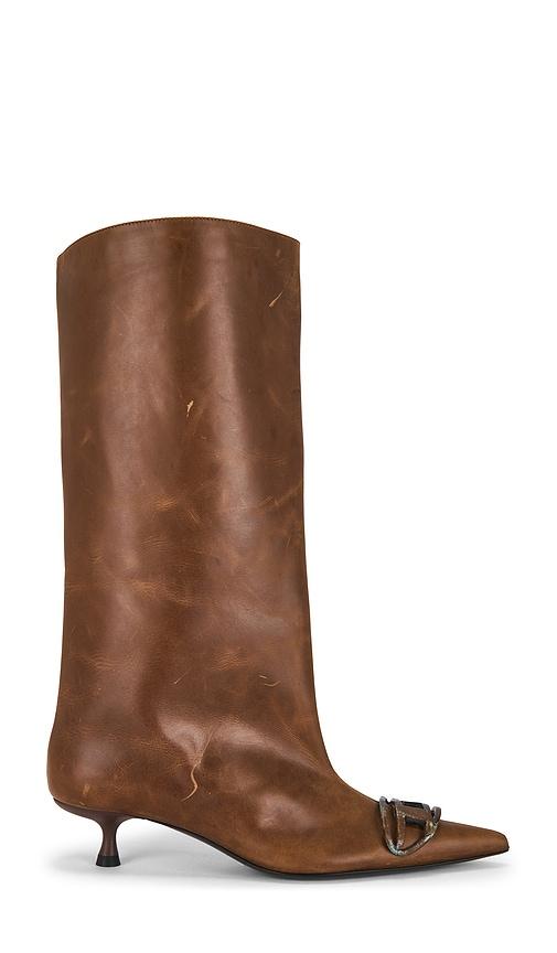 Diesel Love Boot in Brown by DIESEL