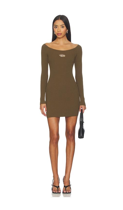 Diesel Vera Dress in Army green by DIESEL