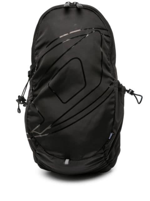 Drape logo-print sling bag by DIESEL
