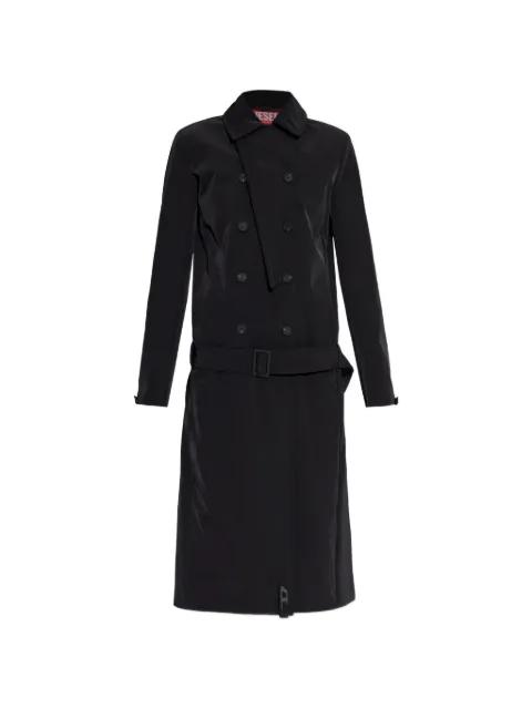 G-Ale double-breasted belted coat by DIESEL