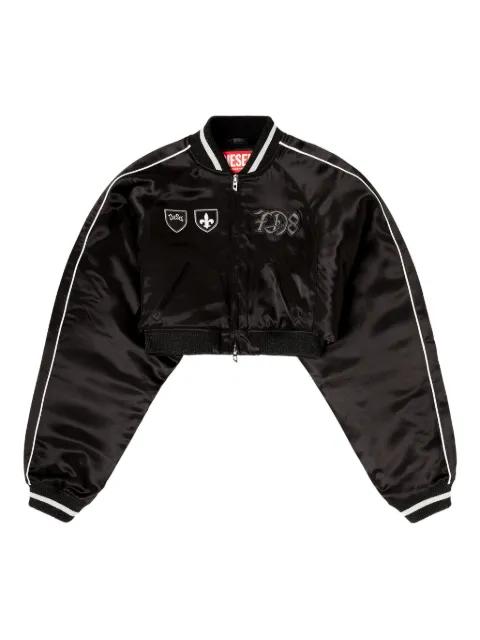 G-OSPEL-CP appliqué zipped jacket by DIESEL