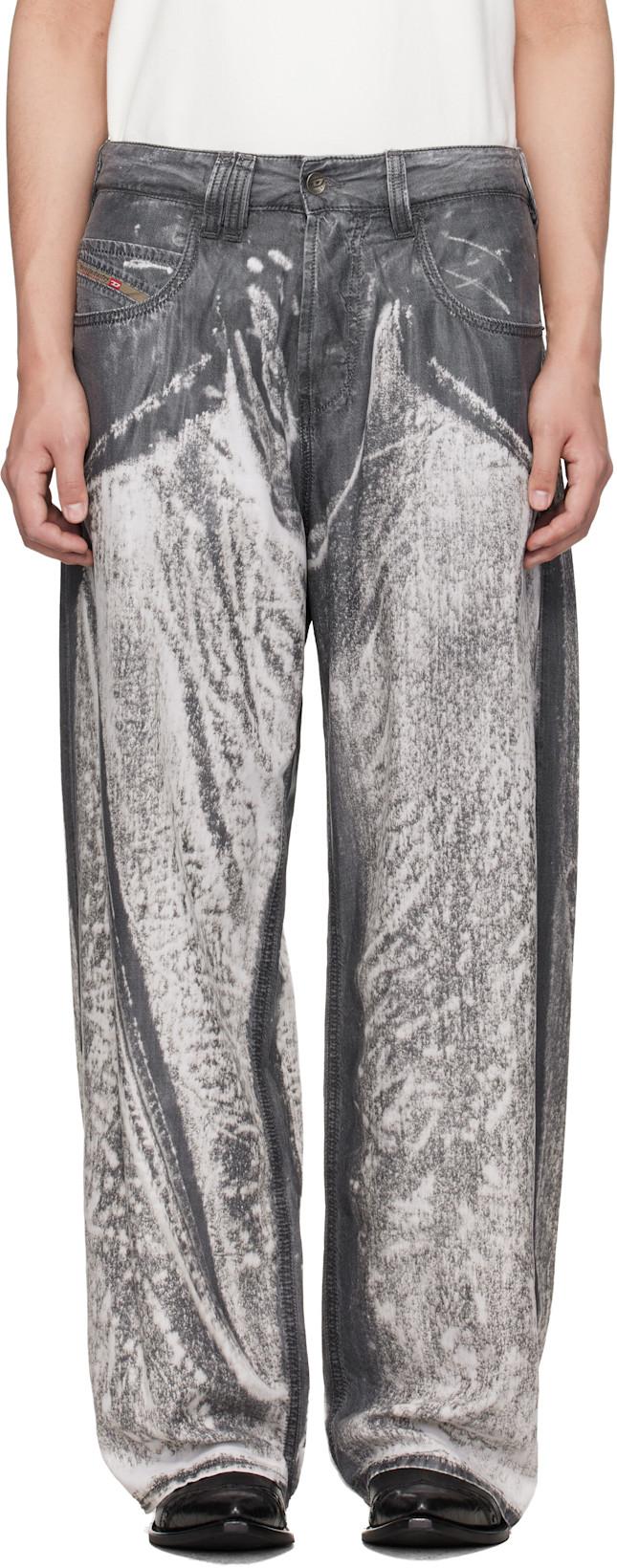Gray 1997 D-Enim-M-L-FSI Jeans by DIESEL