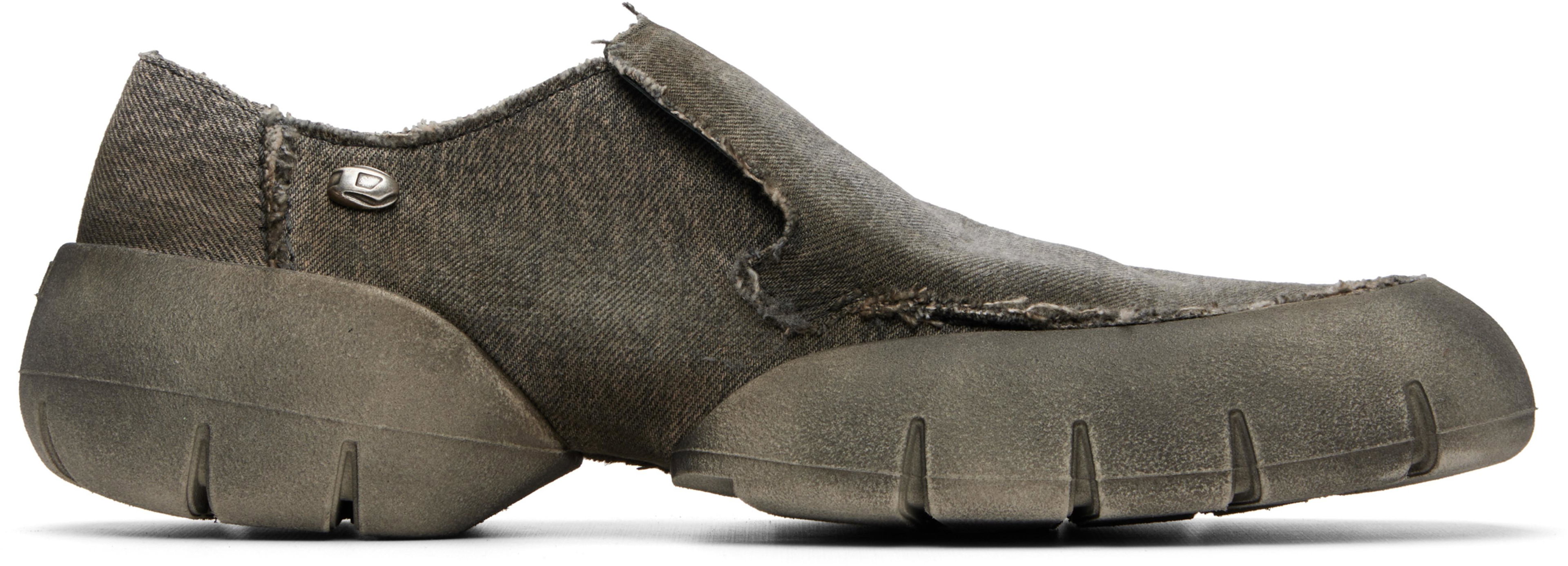 Gray D-Mathieu SC Sneakers by DIESEL