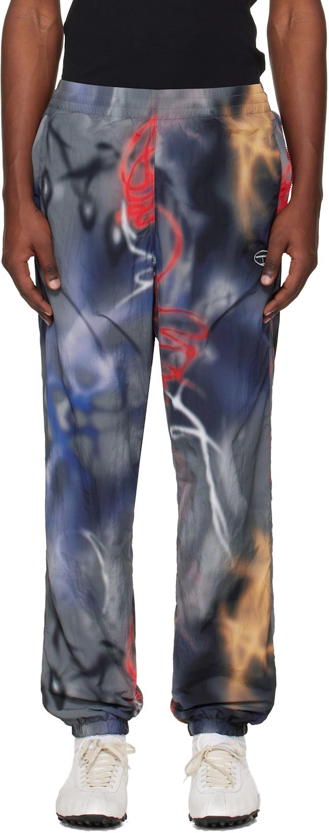 Gray P-Arelion Sweatpants by DIESEL