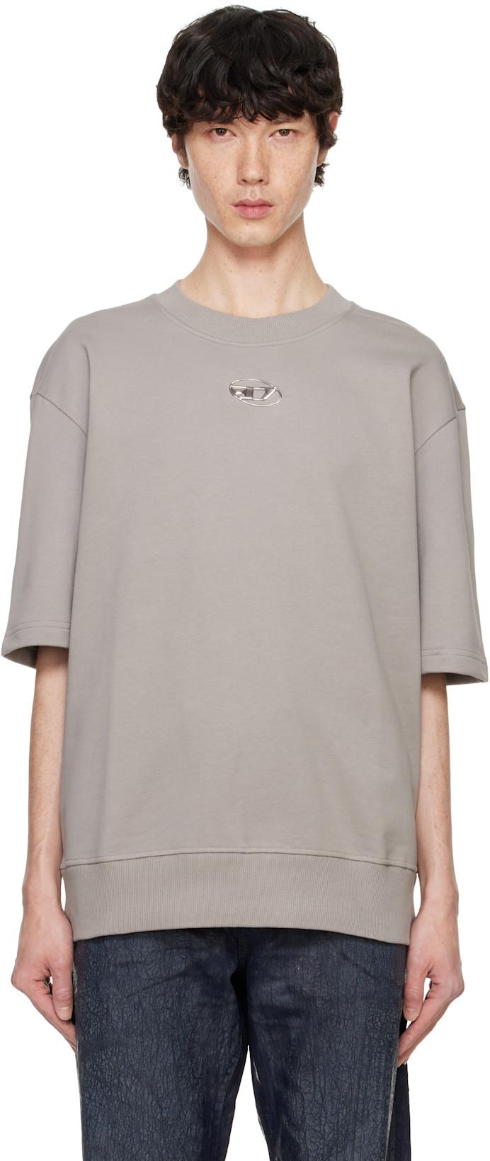 Gray S-Cooling-L1 T-shirt by DIESEL