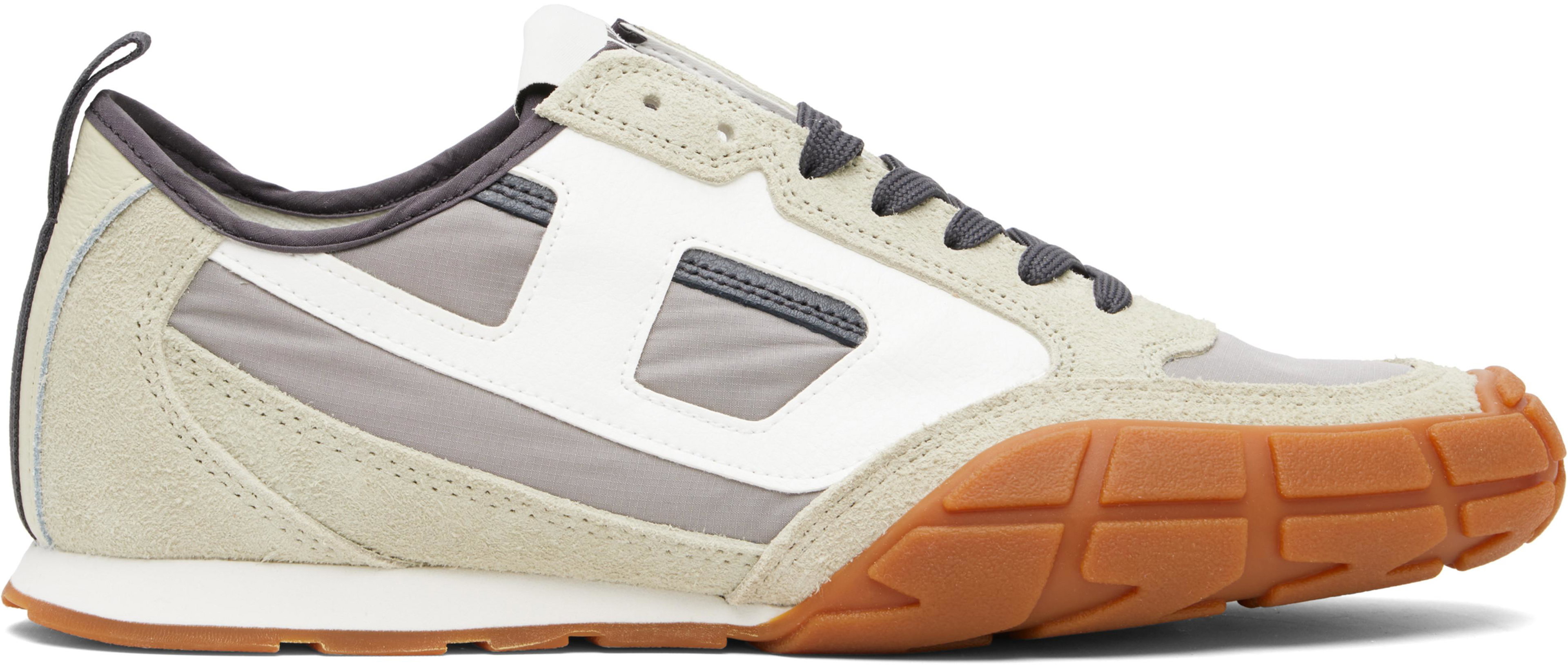 Gray S-Pagodha Low Sneakers by DIESEL