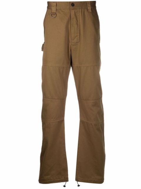 Green Label panelled trousers by DIESEL