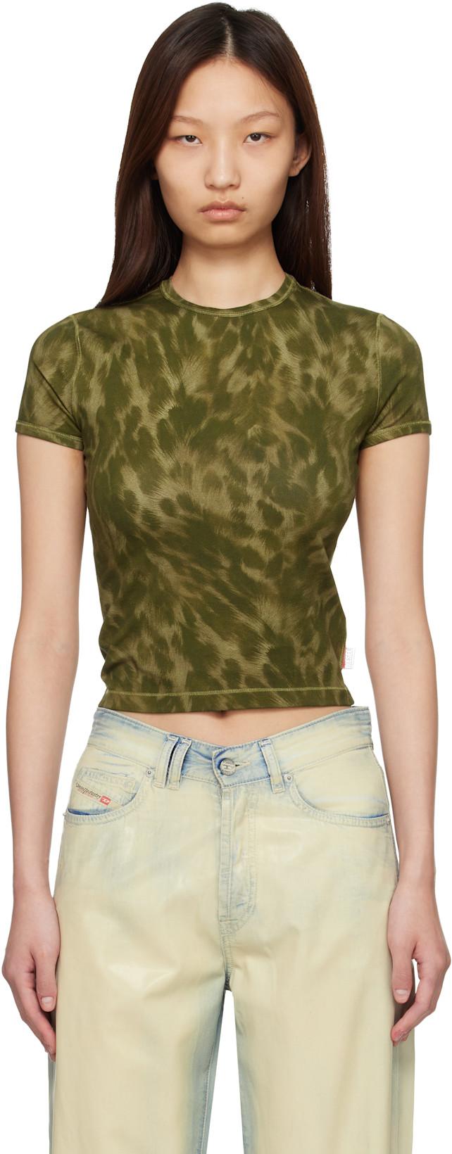 Green T-Anima T-shirt by DIESEL