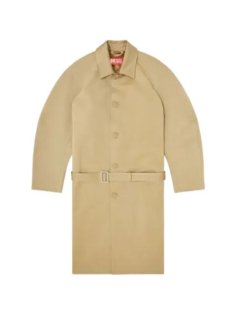 J-Roun belted trench coat by DIESEL
