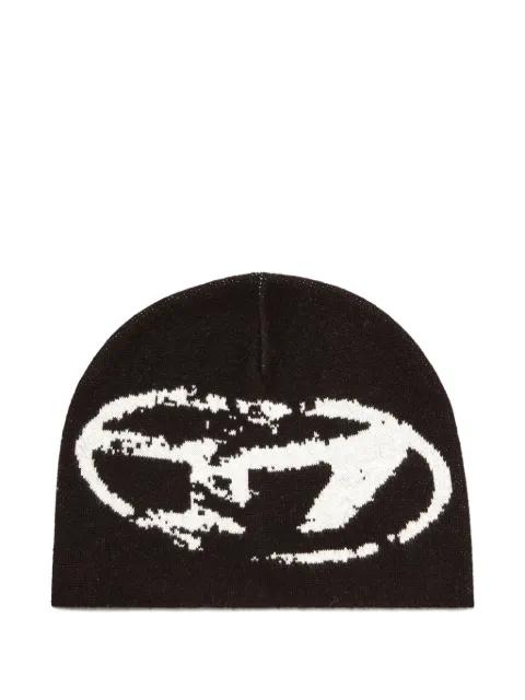K-Apitan distressed beanie hat by DIESEL