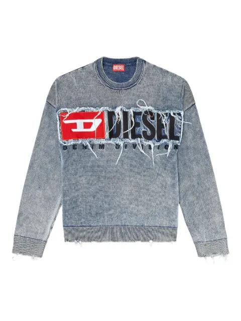 K-Fronzi logo-patch sweatshirt by DIESEL