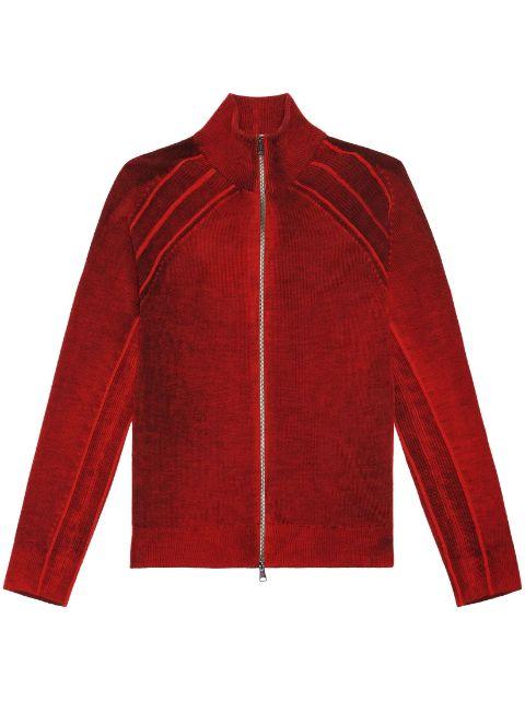 K-Irini zip-up wool cardigan by DIESEL | jellibeans K-Irini zip-up wool cardigan by DIESEL | jellibeans