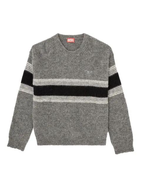 K-Soren striped embroidered sweater by DIESEL