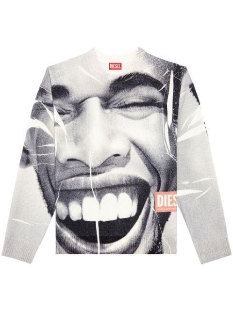 K-Victory photograph-print sweatshirt by DIESEL