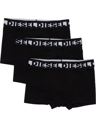 Pack of 3 cotton jersey boxer briefs by DIESEL KIDS