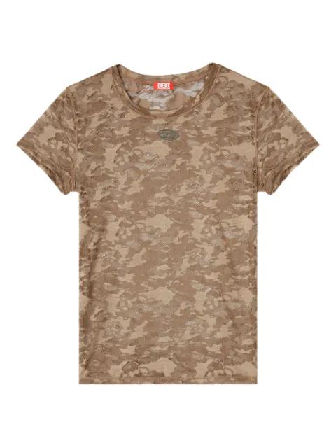 Kasia-Ult camouflage print t-shirt by DIESEL