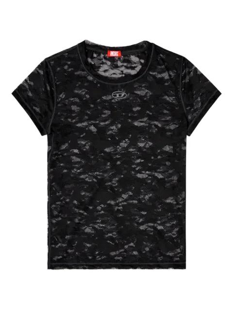 Kasia-Utlt lace-embroidered t-shirt by DIESEL