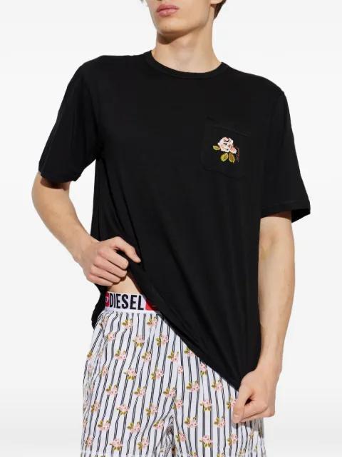 Kit-Jack-D-Core floral-print two-piece pajamas by DIESEL
