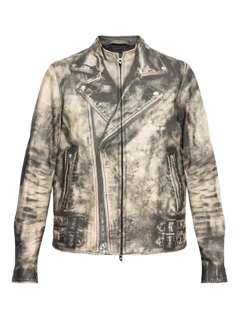 L-Tad leather jacket by DIESEL