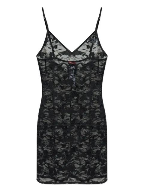 Layla lace-panelled chemise by DIESEL