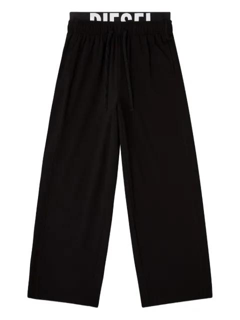 Leslie-D-Pop logo-print trousers by DIESEL