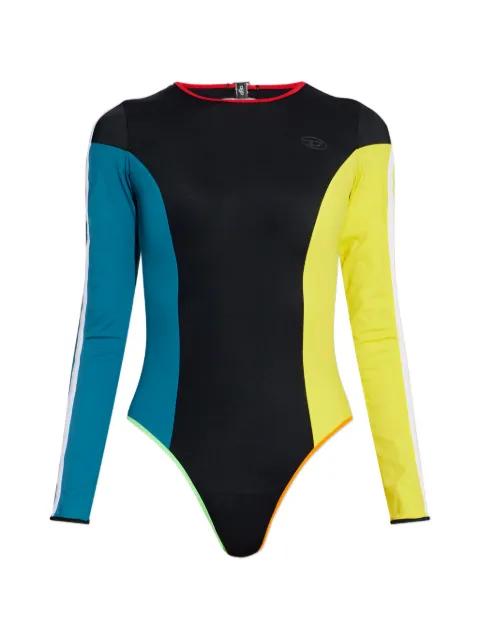 Livia-D-Pop colourblock swimsuit by DIESEL