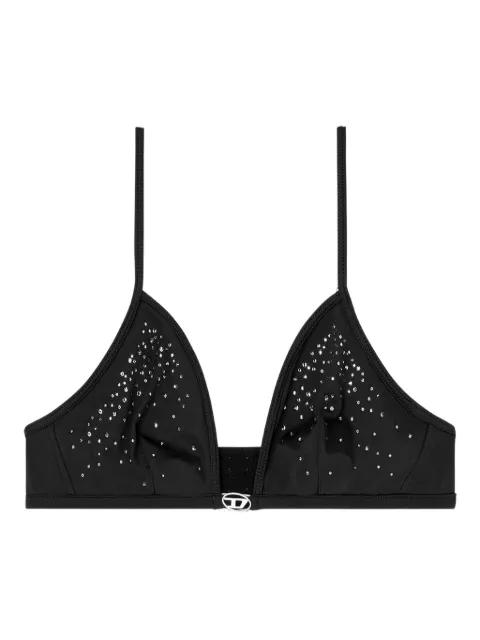 Luna-Dnm embellished triangle bra by DIESEL