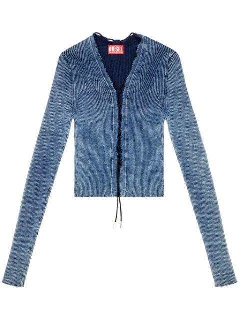 M-Acchia Lace Indigo Top by DIESEL