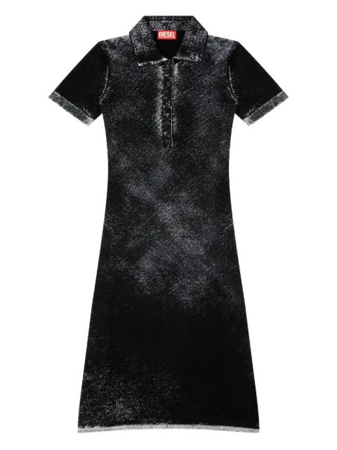 M-LOURENS embroidered polo dress by DIESEL