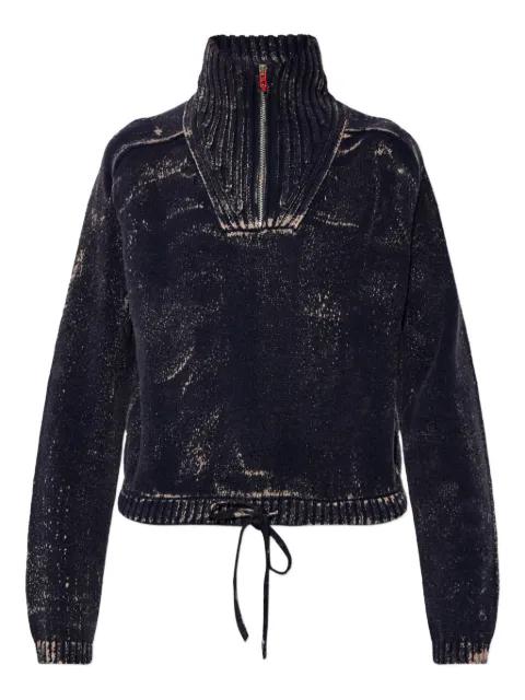 M-Marcellette half-zip sweater by DIESEL
