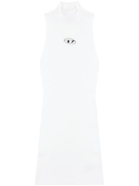 M-Onervax mock-neck dress by DIESEL
