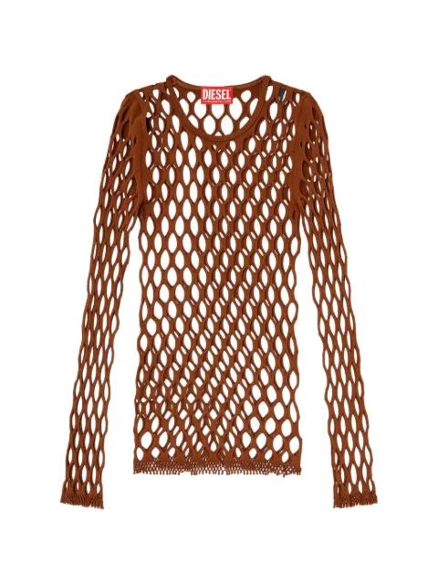M-Zanda open-knit top by DIESEL