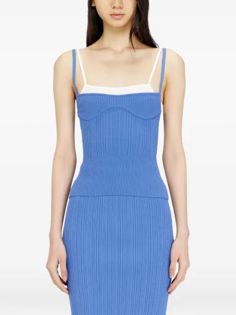M-Zarrina ribbed-knit top by DIESEL