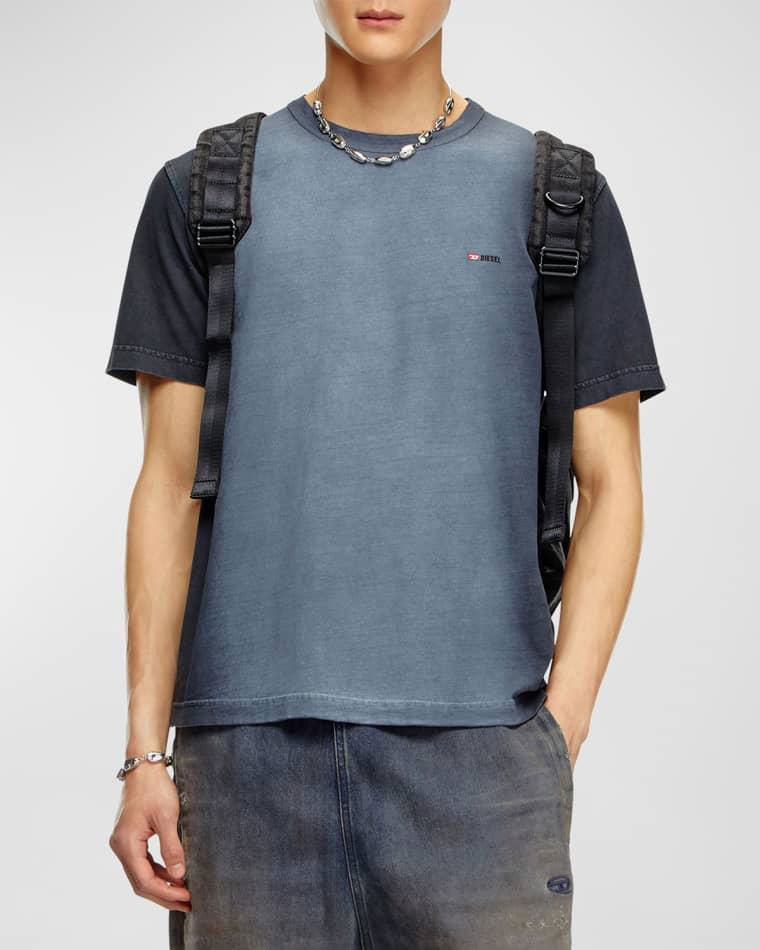 Men's Sprayed Cotton Jersey T-Shirt by DIESEL