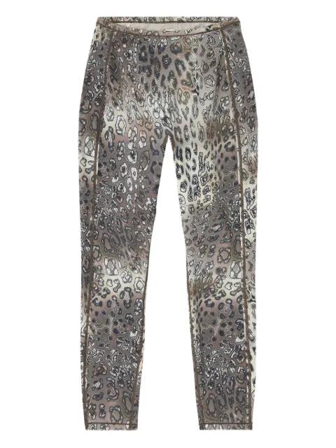 Meredith-Utlt leopard-print leggings by DIESEL