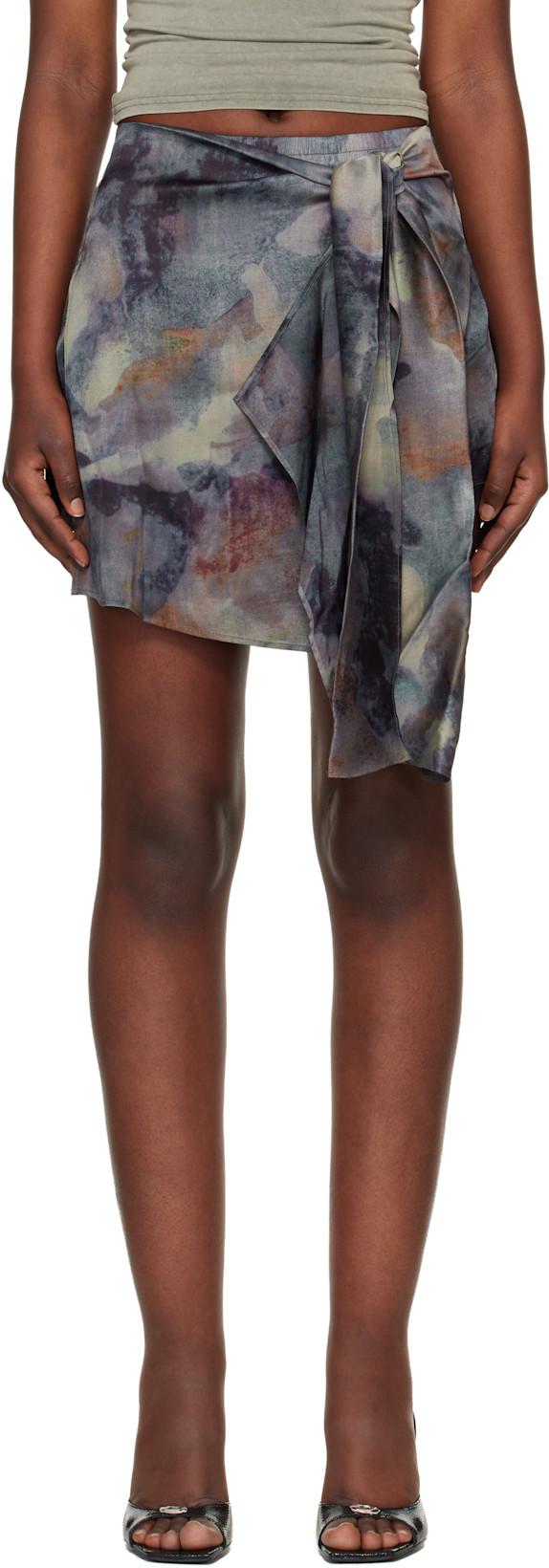Multicolor S-Talia Skort by DIESEL