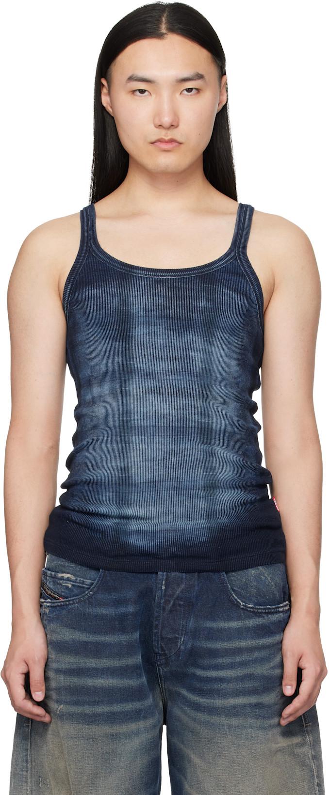 Navy T-Urho Tank Top by DIESEL