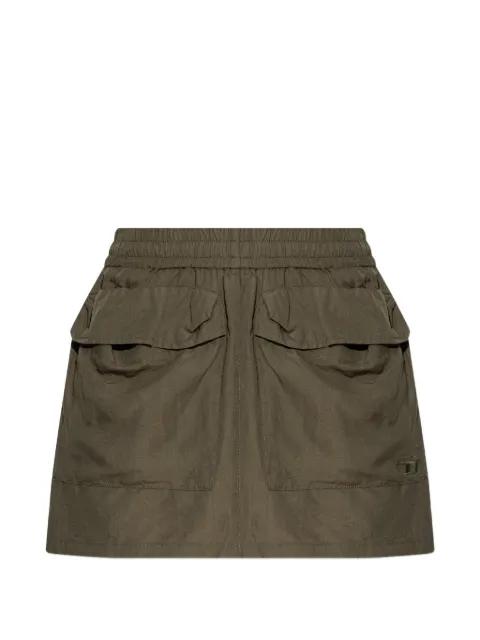 O-Cean-S2 pocket elasticated mini skirt by DIESEL