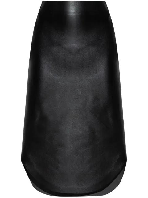 O-Lux midi skirt by DIESEL