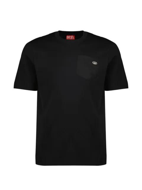 Oval-D embroidered T-shirt by DIESEL