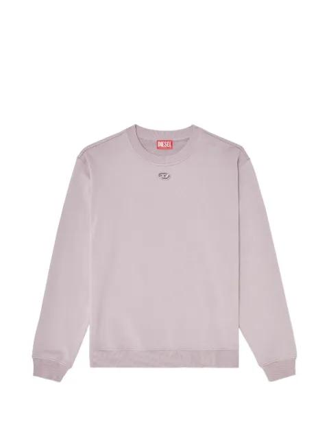Oval-D embroidered sweatshirt by DIESEL