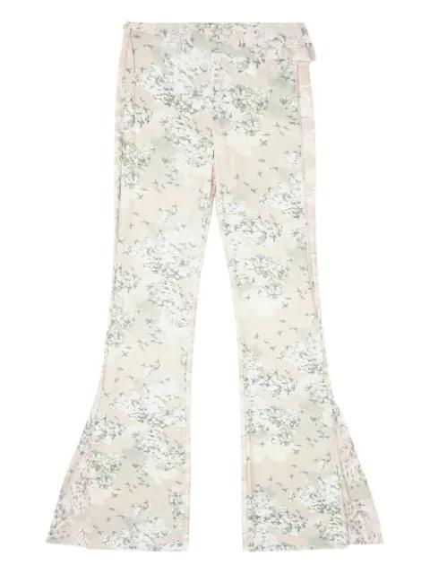 P-Affal floral-print trousers by DIESEL