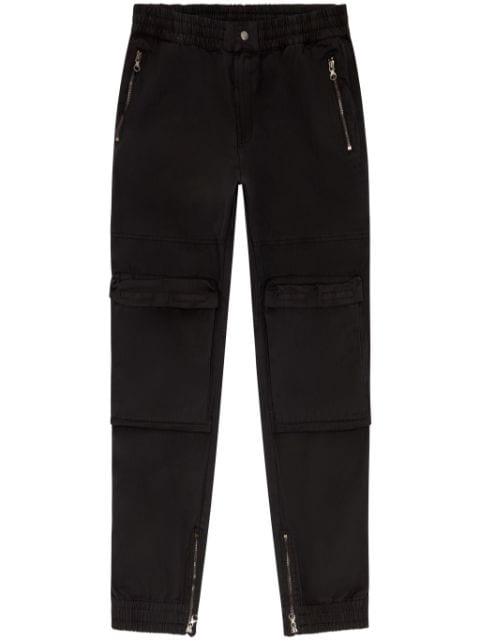 P-Beeck tapered trousers by DIESEL