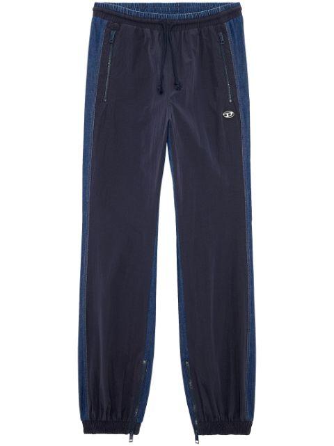 P-Bright logo-appliqué track pants by DIESEL