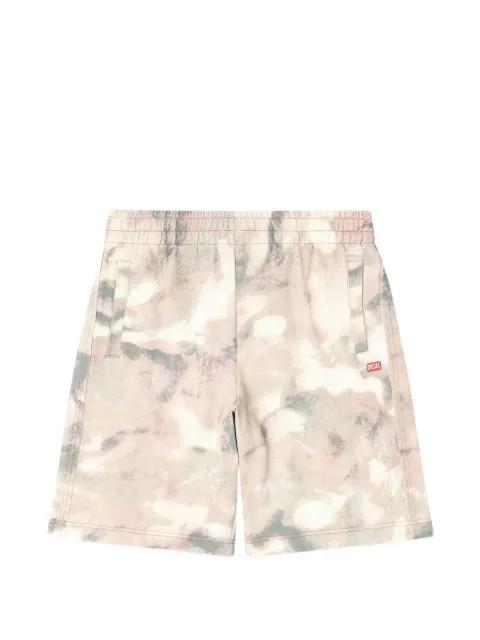 P-Crone abstract-pattern shorts by DIESEL