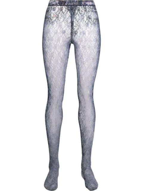 P-Kill lace tights by DIESEL
