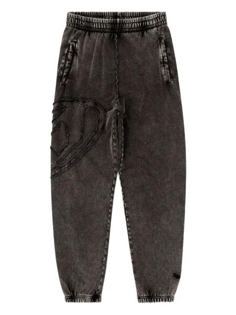 P-Marky-Den appliqué-detail track pants by DIESEL