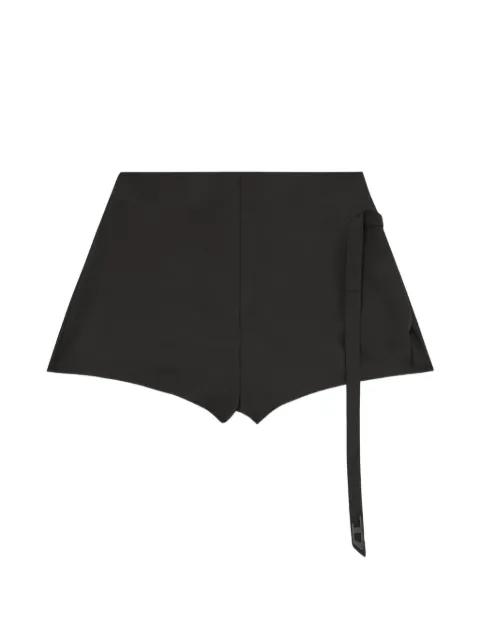 P-Sarto wrap-effect front shorts by DIESEL