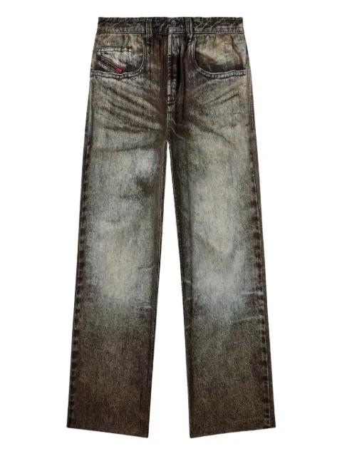P-Theck-Lkct acid-wash trousers by DIESEL